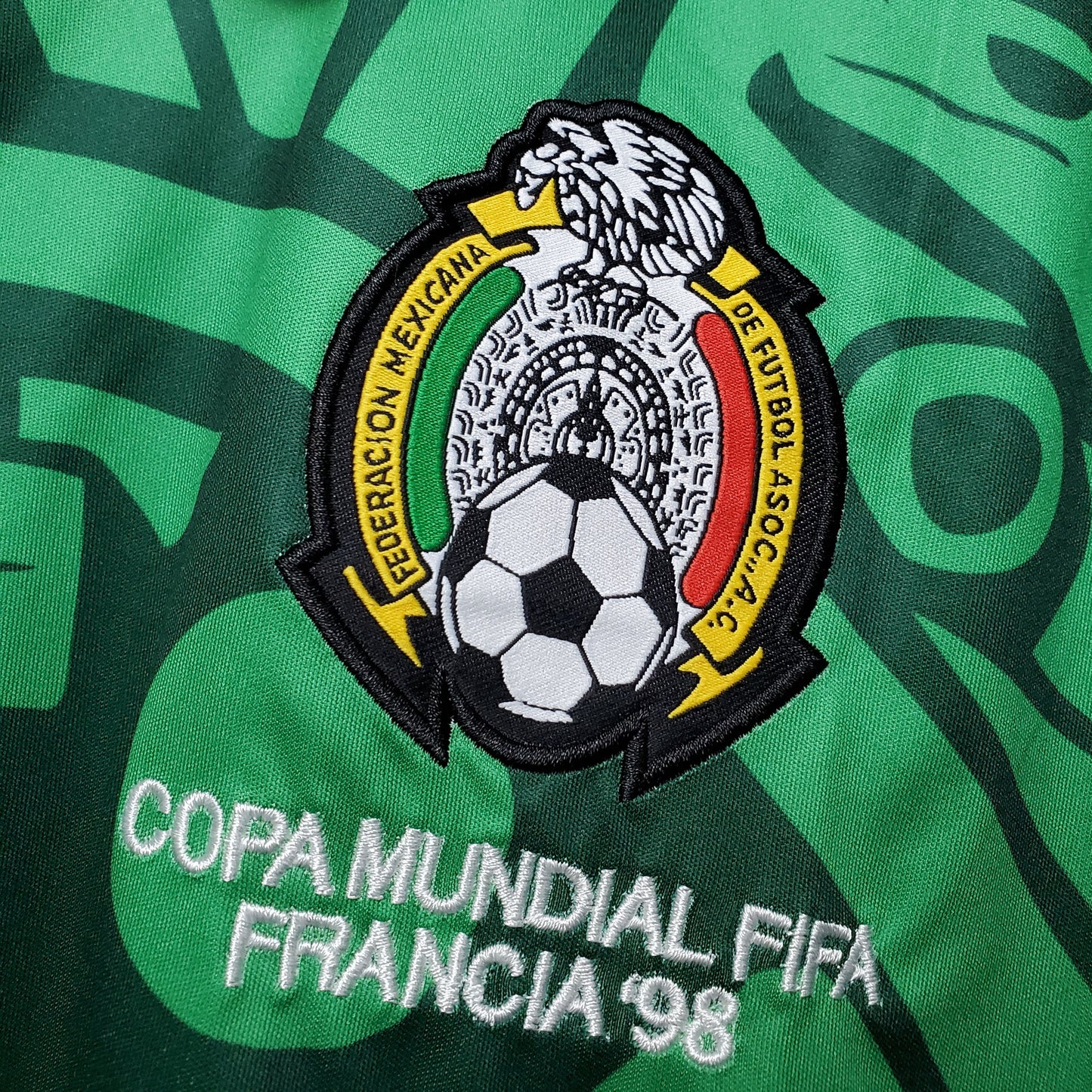 Mexico Home 98 Retro Premium Replica Jersey 