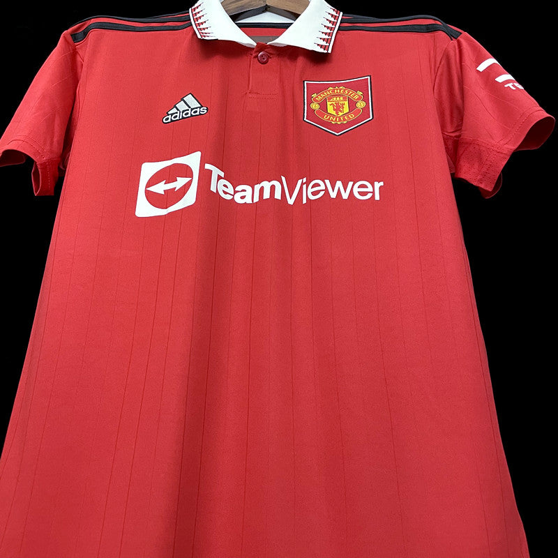 Manchester United Local 22-23 Jersey Réplica Premium