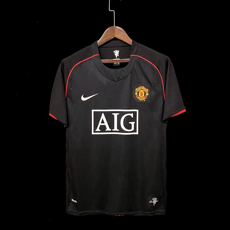 Manchester United Alternativa 07-08 UCL Retro Jersey Réplica Premium