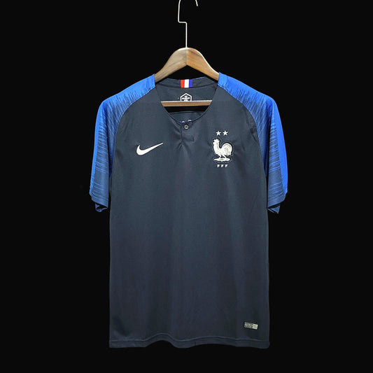 Francia Local 2018 Retro Jersey Réplica Premium